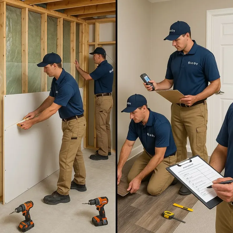 Repairs and Reconstruction process in Manheim, PA